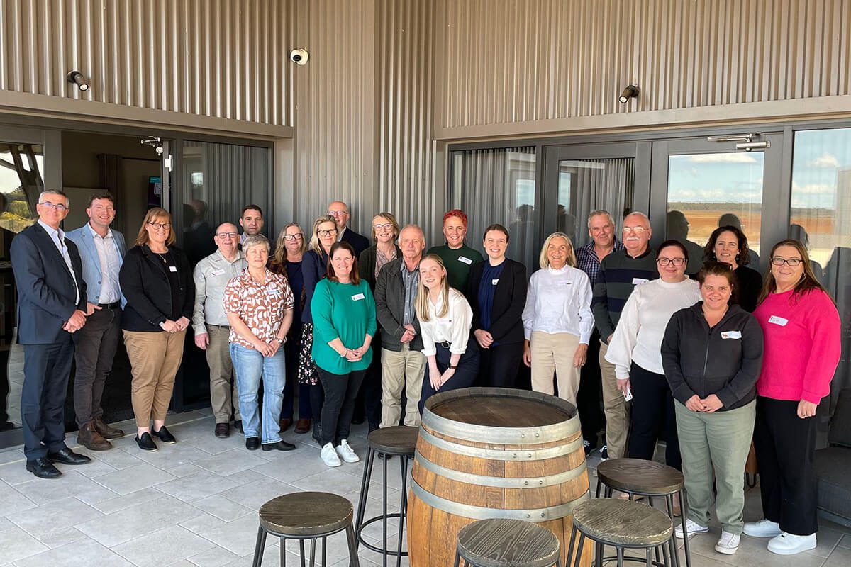 Murrumbidgee Workshop in Whitton - Group photo